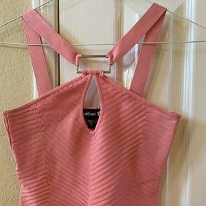 Bebe pink bandage halter top-No offers !!!